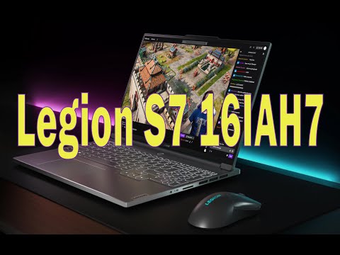 Видео: Обзор ноутбука Lenovo Legion S7 16IAH7