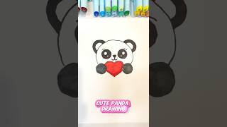Cute Panda Drawing and Coloring Video for Kids | Valentine’s Day Drawing for Children #kidsdrawing Profile