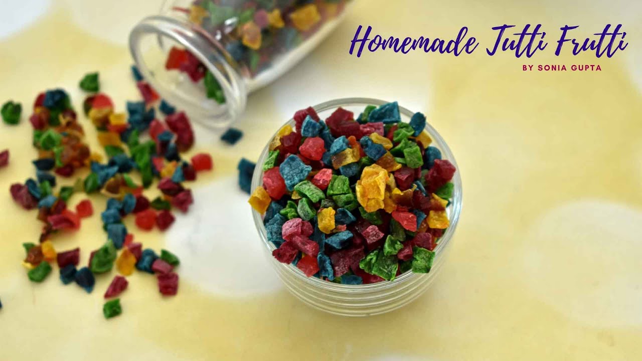 Tutti Frutti recipe: Quick and fun to make! - The Flavor Bells