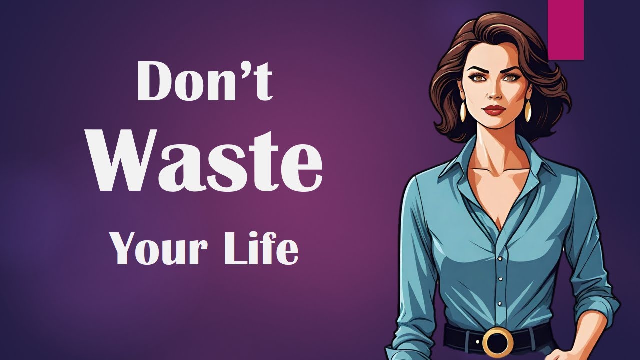 Learn English With Podcast || Stop Wasting Time || Listening Practice