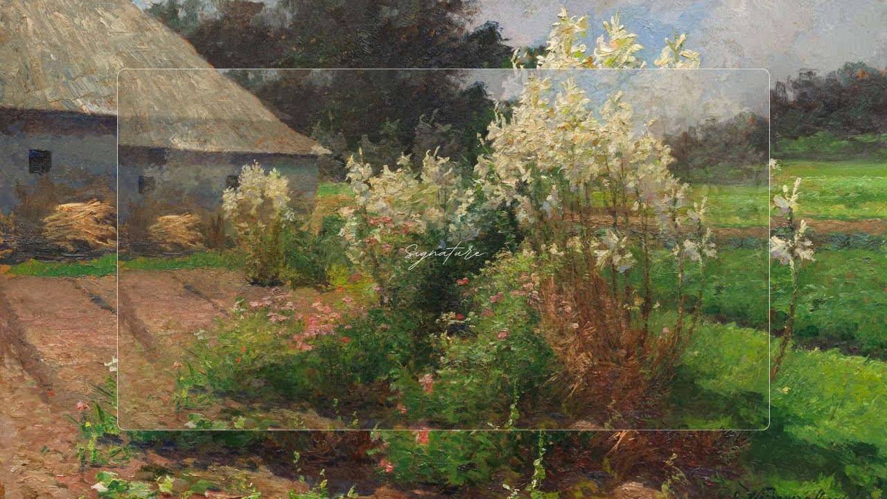 Olga Wisinger-Florian – Garden of Blossoms and Light