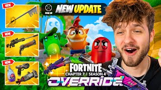 SEASON 4s 2ND BIGGEST UPDATE IS HERE! (NEW Items, NEW Loot Hacks, NEW POIs)