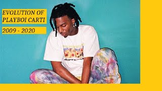 Evolution of Playboi Carti (2009-2020)