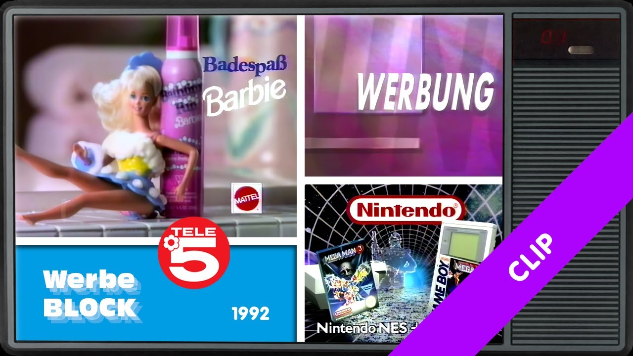 Tele5 – Werbeblock Kinderprogramm 1992
