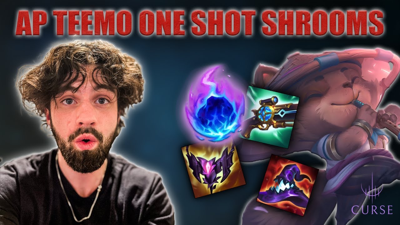 FULL AP TEEMO ONE SHOT BUILD!!!! MY SHROOMS DO INSANE DAMAGE!!