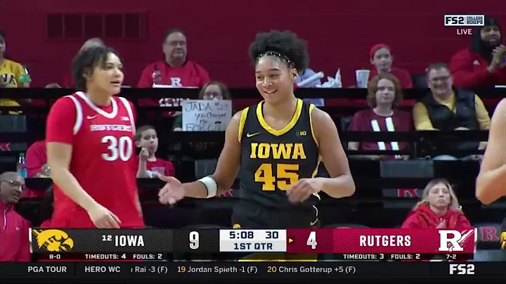 Iowa vs Rutgers | Women Basketball Dec 6,2025
