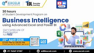 SDP on Business Intelligence using Advanced Excel and Power BI Day 5