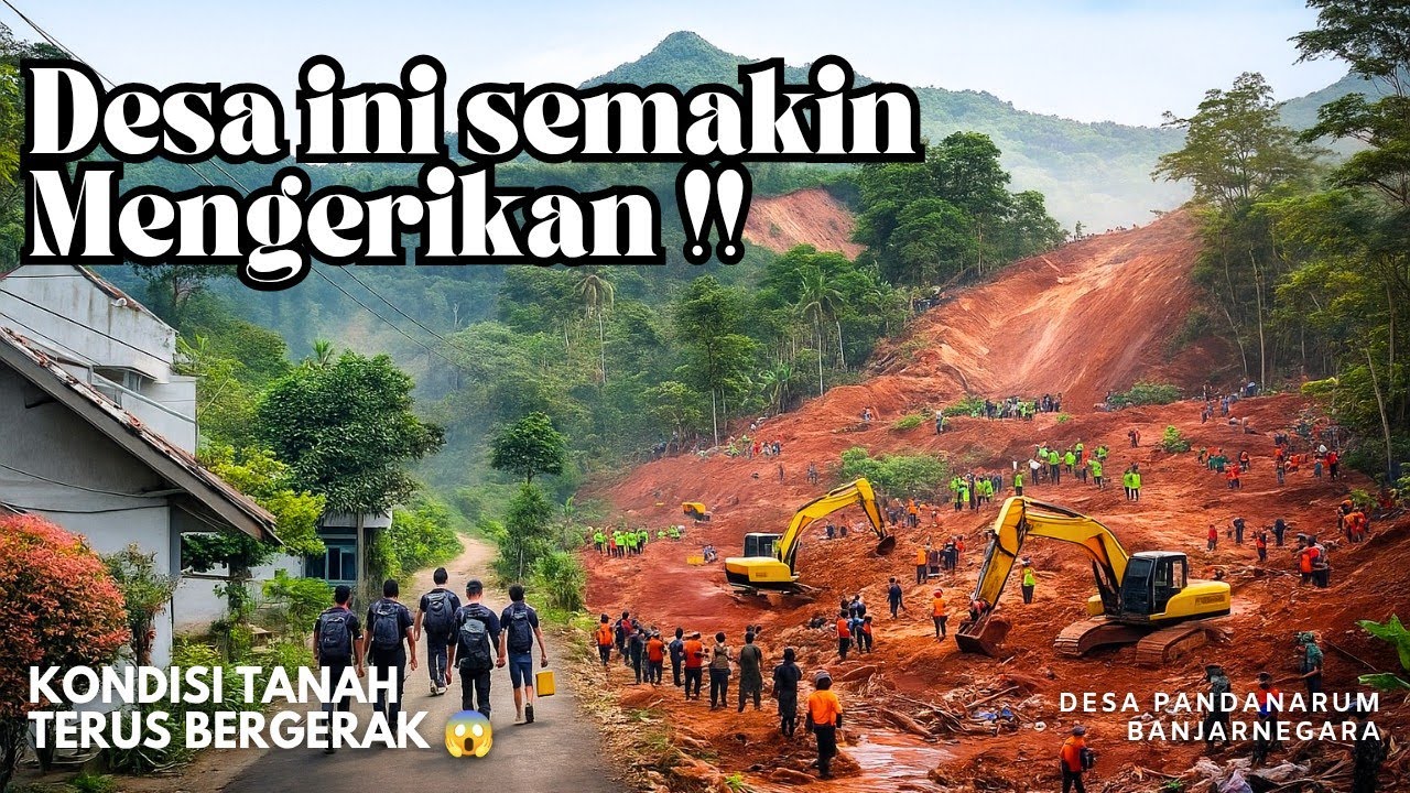 KONDISI TERKINI DUSUN SITUKUNG DESA PANDANARUM BANJARNEGARA SEMAKIN MENGERIKAN 