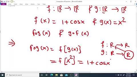 Composition of Functions