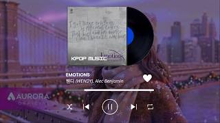 웬디 (WENDY) x Alec Benjamin - EMOTIONS | 가사 (Lyrics/Sub) | 감성적인 분위기 비주얼라이저