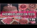 VLOG FAZENDO OS DOCES DA MINHA FESTA | PARTE 2