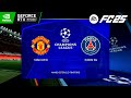 FC 25 - Manchester United vs PSG Ft. Hojlund, Dembele | UEFA Champions League 25/26 - #fc25