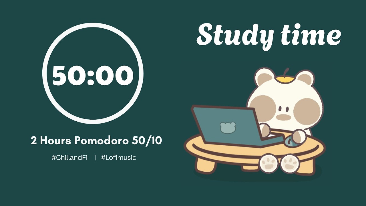 FOCUS MODE ON 🔒 | 2 Hour Pomodoro 50:10 🍅 | Deep Work Lofi