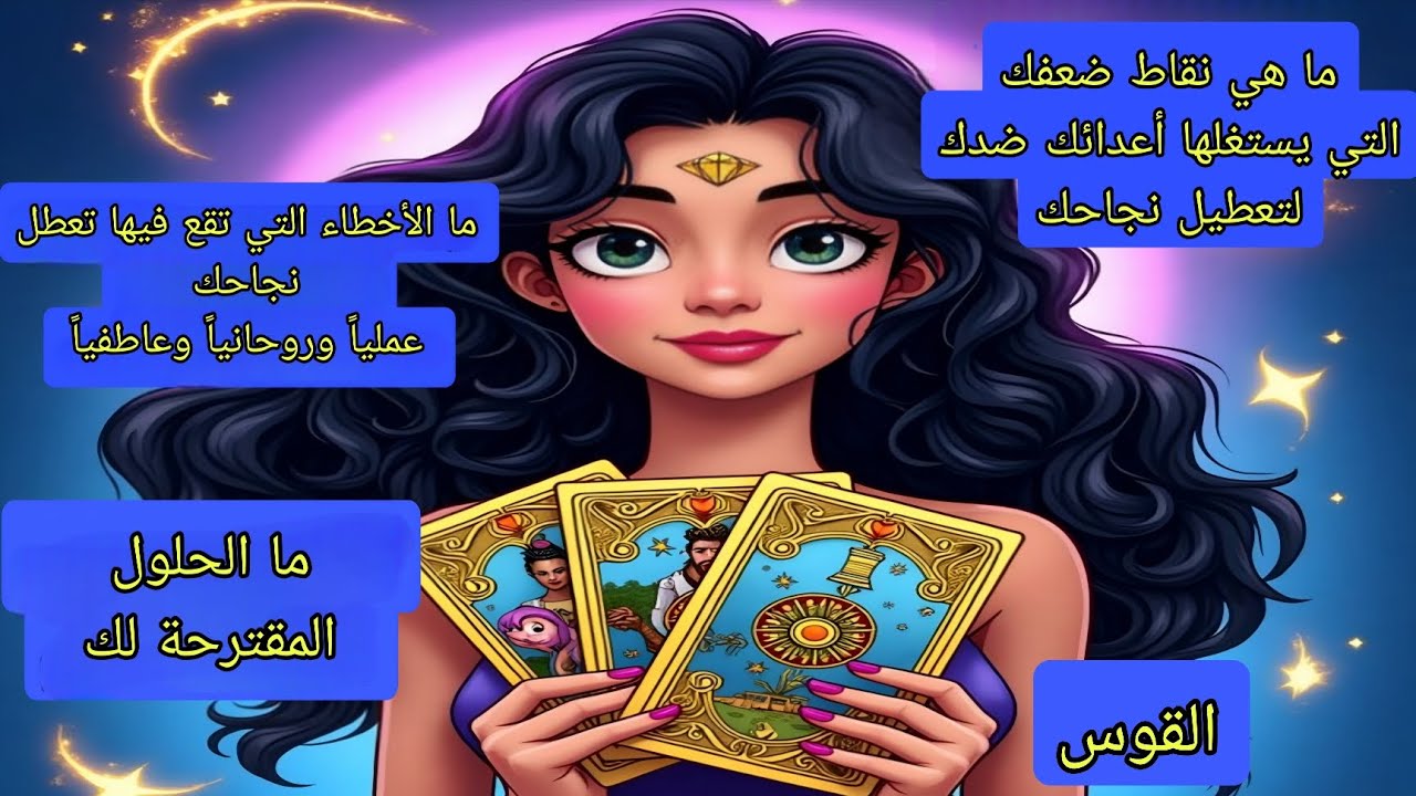 تاروت برج القوس♐️أخطاء تمنعك من النجاح عمليا وروحانيا وعاطفيا.. نقاط ضعفك التي يستغلها أعدائك ضدك 