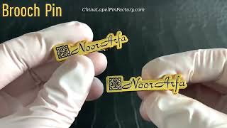 Customizable Brooch Pin ChinaLapelPinFactory.com