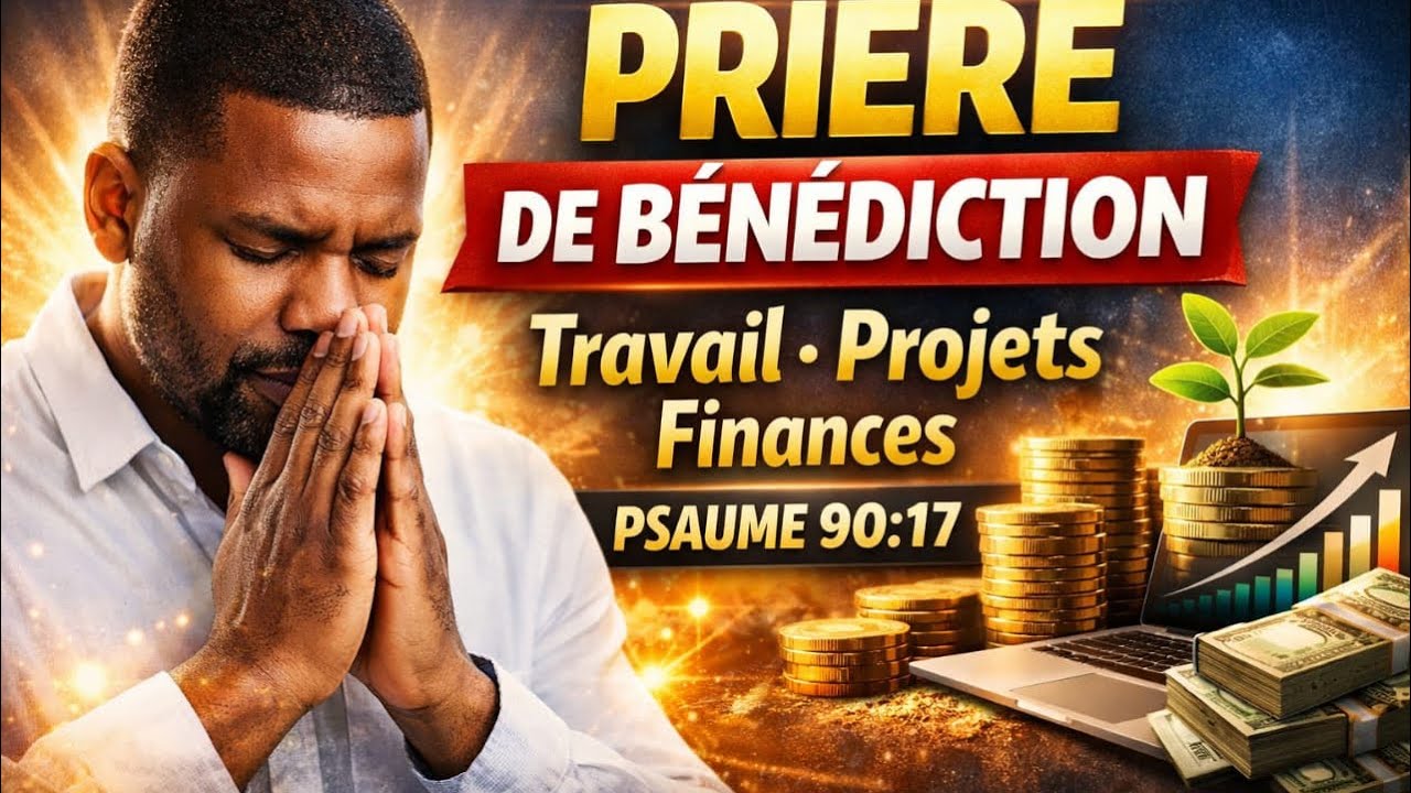 Prière Puissante de Bénédiction sur le Travail, Projets et Finances | Psaume 90:17
