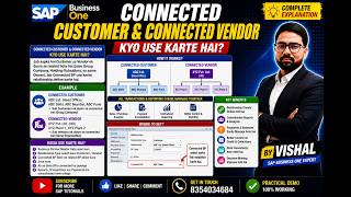 Connected Customer and Vendor In Sap B1