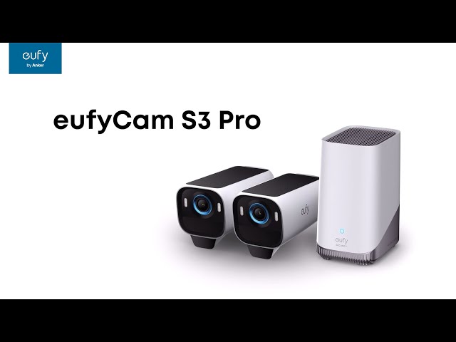 Eufy eufyCam S3 Pro 2-Cam Kit | 進化したAI警備を、あなたの家に