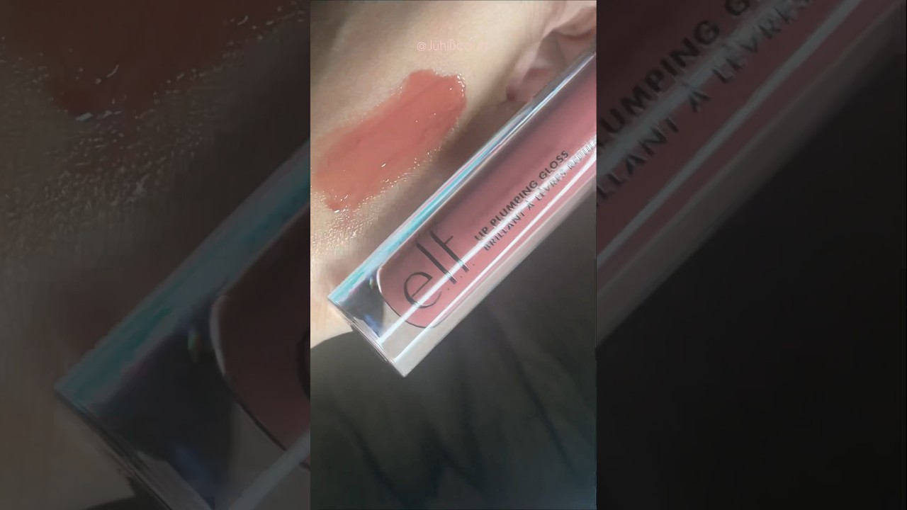 ELF PLUMPING LIPGLOS | Swatch | 💄 