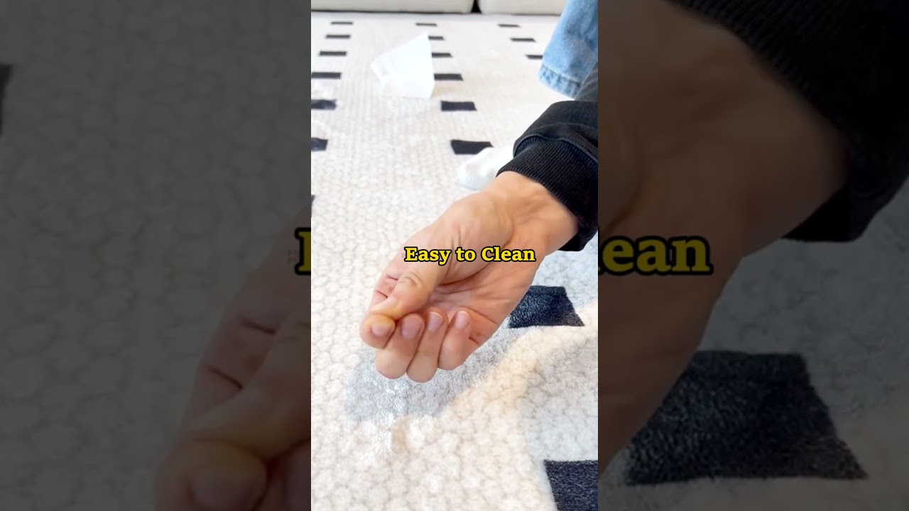 Magic carpet, dirt resistant and non-slip.👀✨  