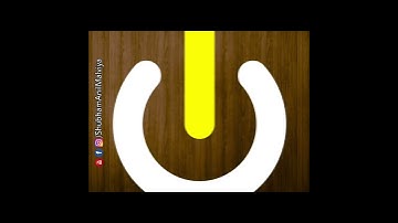 story behind design of power symbol || on off button logo
