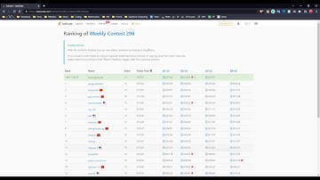 LeetCode Weekly Contest 298 [LIVE SOLVE] (so close to 4/4)