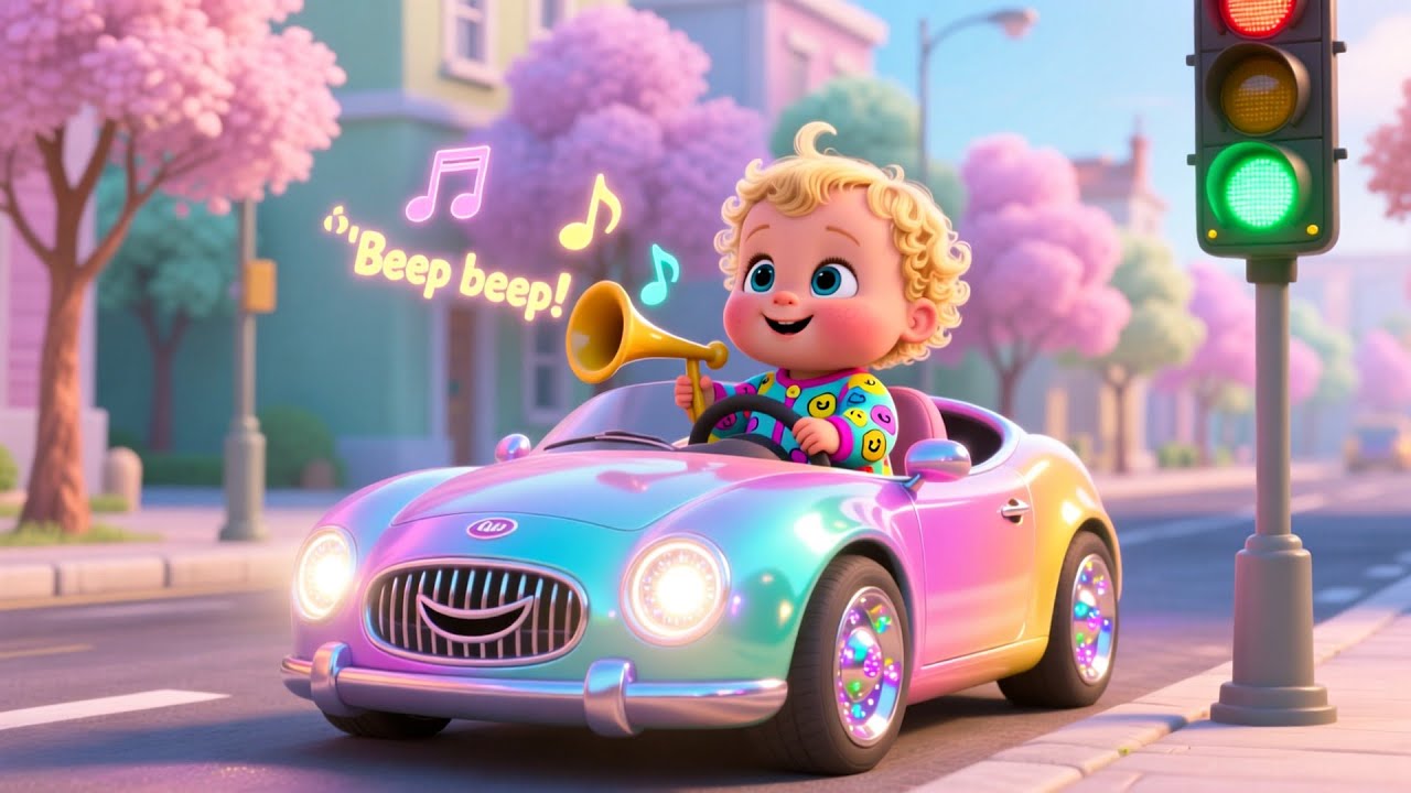 Baby’s Road Trip Adventure With Baby | Fun Travel & Learning Song for Kids 🚗🎶