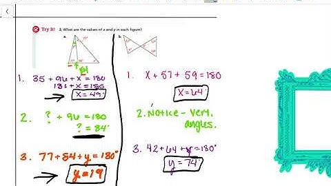 2.3 Parallel Lines and Triangle Angle Sums