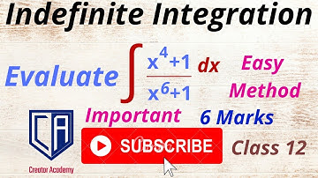 Integration|| Important Question with Simple Trick by CREATOR ACADEMY