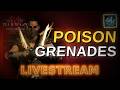 [LIVE]  Diablo 4 | NEW BUILD | Poison Grenade Rogue