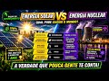 Energia solar ou nuclear? #tech #tecnologia #energy #energia #usina #conhecimento #curiosidades #ia 