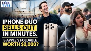 WATCH: Apple’s First Foldable iPhone Sells Out In Minutes: Is It Worth The Hype? | N18G | CNBC TV18