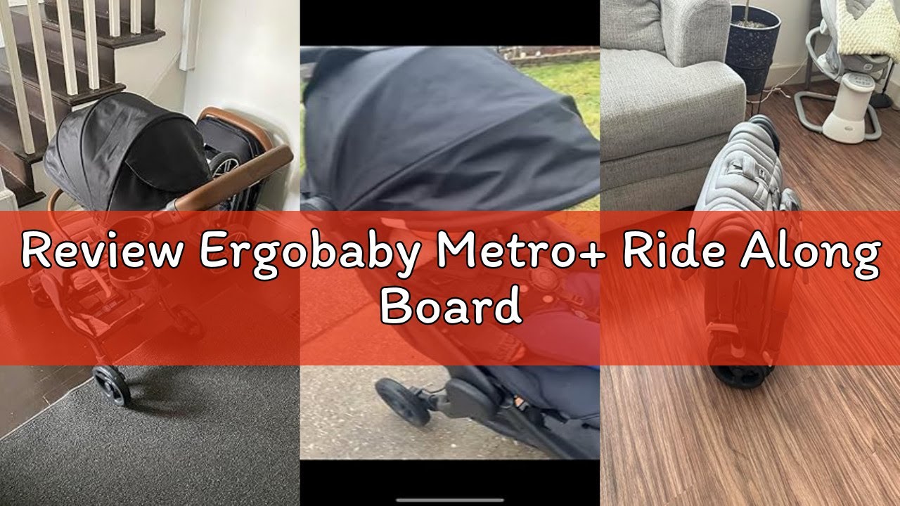 Review Ergobaby Metro+ Ride Along Board