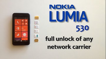 Nokia Lumia 530 535 430 435 532 540 550 640 950 1030- Unlock Any Carrier Network Provider by Code