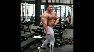 Asian Bear Muscle Flexing #10