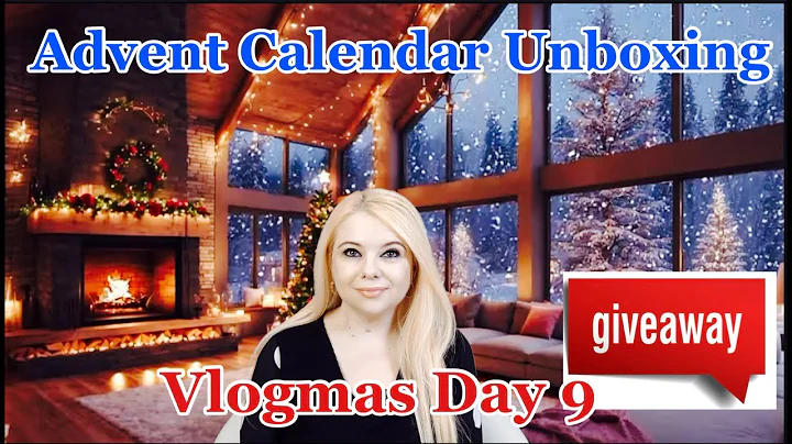 VLOGMAS Day 9! BIGGEST ADVENT CALENDAR UNBOXING! (GIVEAWAY Closed) #beauty #giveaway