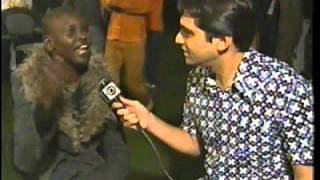 Modelo Alek Wek no Brasil (Fantástico, ano 2000)
