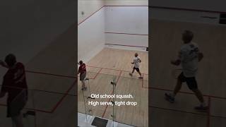 Serve high, play short #squash #competitive #rally #strategy #sports #hobby