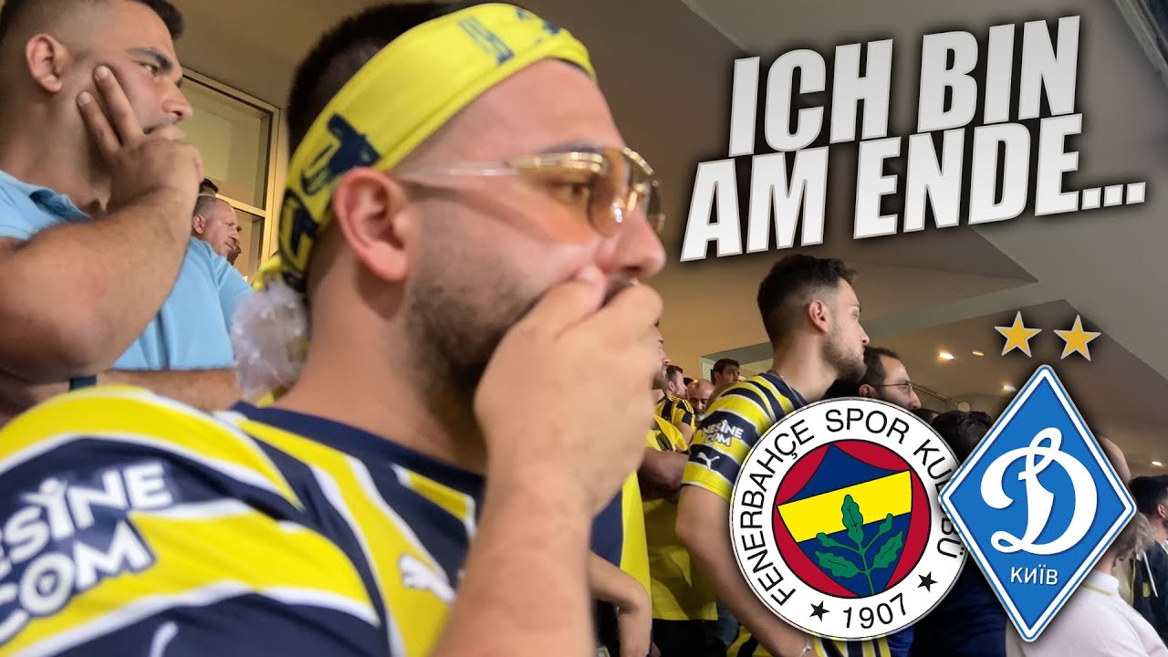 Fenerbahce vs. Dynamo Kiev STADION VLOG - Ich bin am Ende...