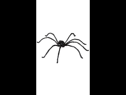 01389 - Bendable "GIANT SPIDER WITH COLOR CHANGING LIGHT EYES" 01389 - "RAGNO GIGANTE CON OCCHI LUMINOSI CAMBIACOLORE" modellabile - 153 cm - con funzione "TRY ME"01389 - Bendable "GIANT SPIDER WITH COLOR CHANGING LIGHT ...