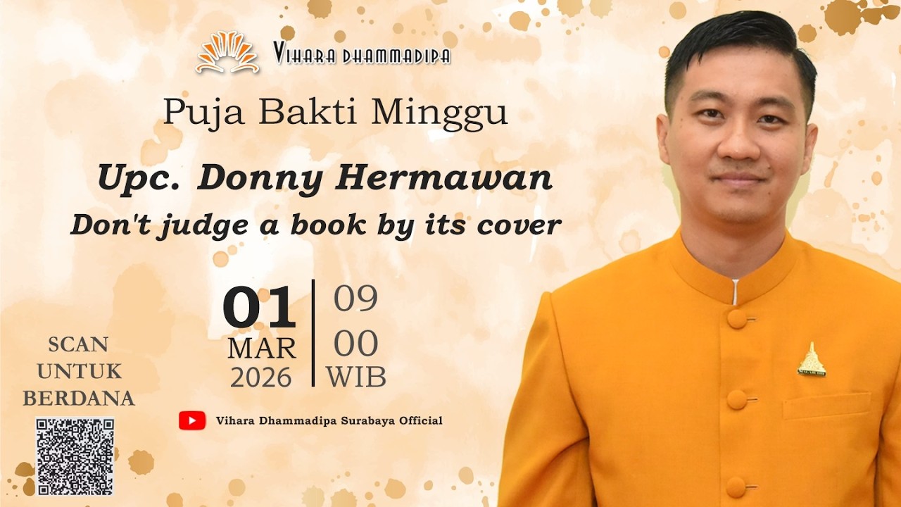 Upacarika Donny Hermawan - Puja Bakti Minggu - Vihara Dhammadipa Surabaya