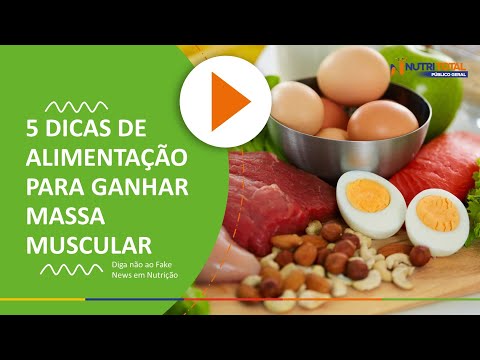 5 DICAS DE ALIMENTAÇÃO PARA GANHAR MASSA MUSCULAR | NUTRITOTAL