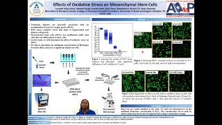 My LSAMP Poster: Effects of Oxidative Stress on Mesenchymal Stem Cells