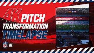 4K Stadium Transformation Timelapse | How The Allianz Arena Transformed Into An NFL Stadium | NFL UK