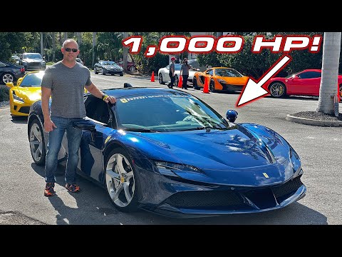 First 1,000 HP Ferrari on US Streets & $17M HOUSE * My first drive in the Ferrari SF90 Stradale