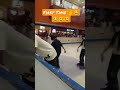 Beginners iceskating