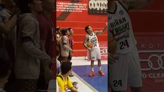 tuwang tuwa ang mga fans magpa picture kay Jonah #basketball #jonahrenzjacob #psl #biñan #shorts