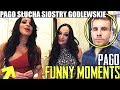 PAGO[PAGO SŁUCHA SIOSTRY GODLEWSKIE/ISAMU INFORMATYK/IZAK GROZI/PARODIA JANOWICZA/ZDRADZA TAJEMNICE]