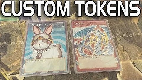 YUGIOH! Custom Tokens