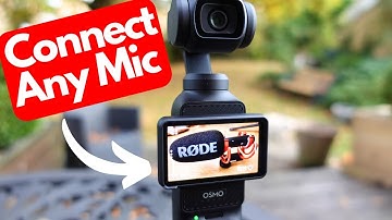 HOW to CONNECT any MICROPHONE to DJI Osmo Pocket 3